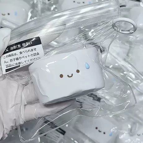 Water-Feel Milk Bottle Squishy - Bursting Liquid Texture