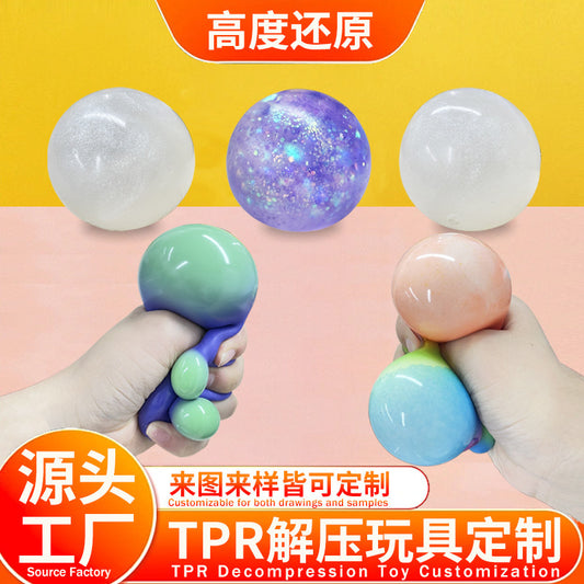 Peach Toothpaste Tube Squishy - Soft & Malleable Squeeze