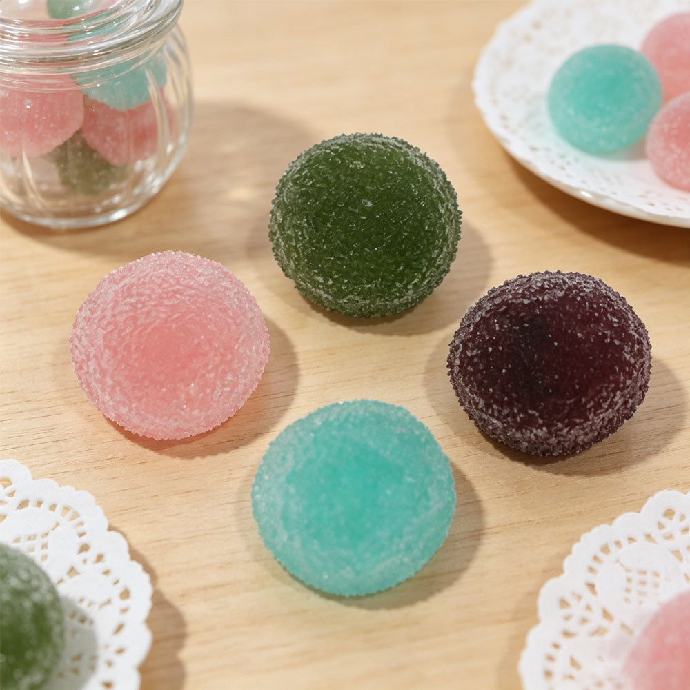 Crystal Slushy Ball (Zero bounce-back) Squish Fidget Toy - Sensory Stress Relief Ball