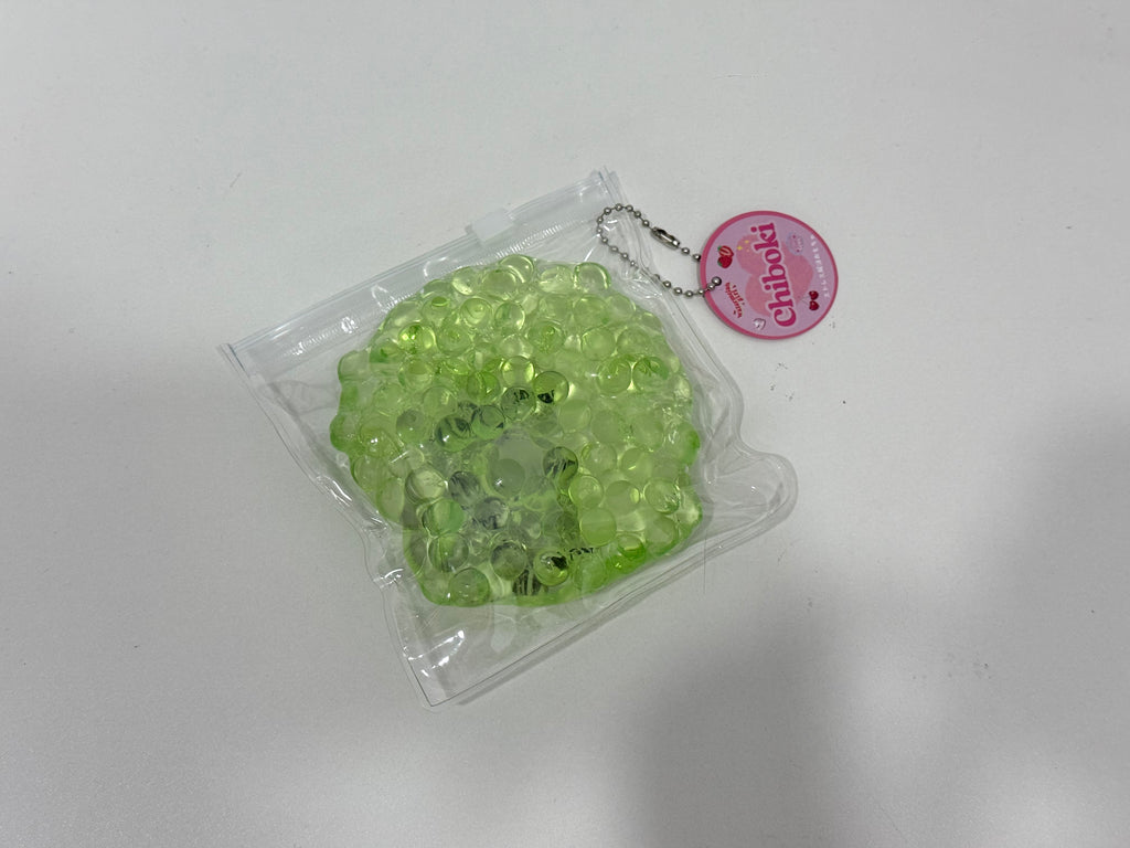 Transparent Bead‑Filled Slow Rising Squishy Toy, Crystal Jade‑Like Water Beads Squeeze Stress Relief Fidget Toy
