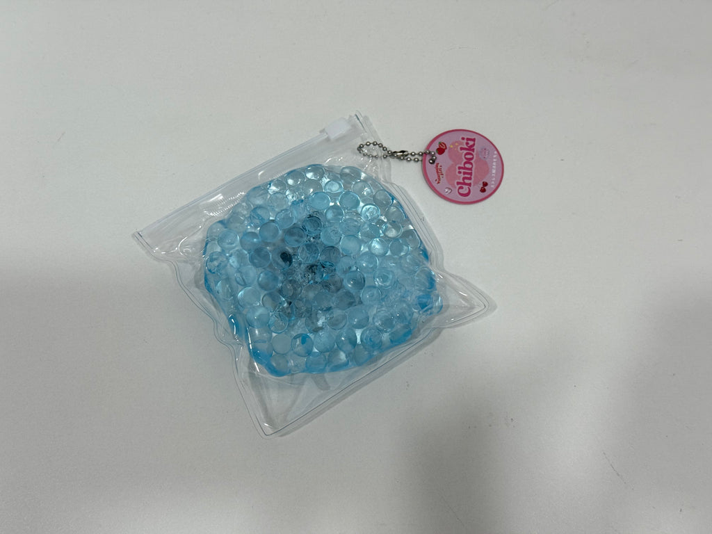 Transparent Bead‑Filled Slow Rising Squishy Toy, Crystal Jade‑Like Water Beads Squeeze Stress Relief Fidget Toy