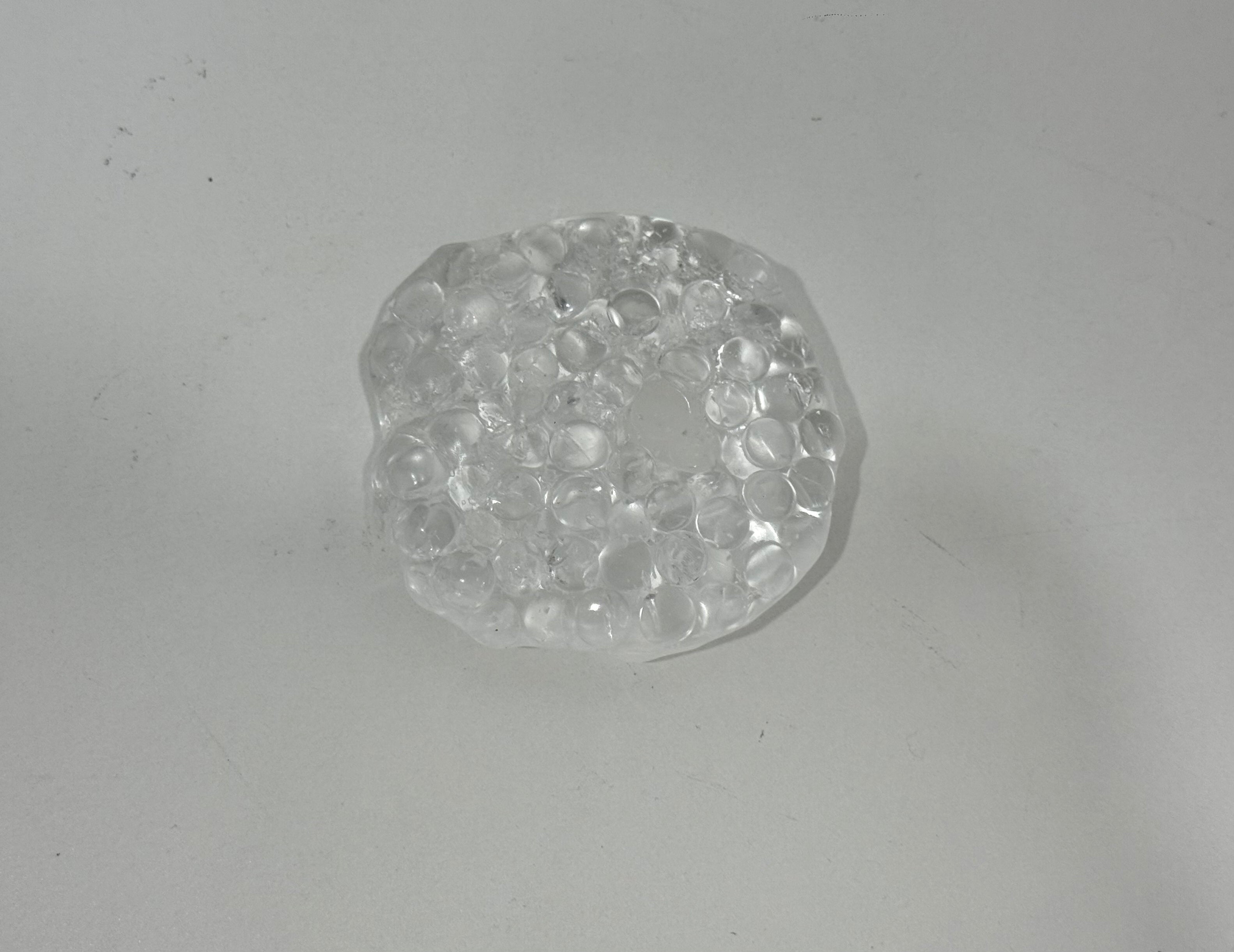 Transparent Bead‑Filled Slow Rising Squishy Toy, Crystal Jade‑Like Water Beads Squeeze Stress Relief Fidget Toy