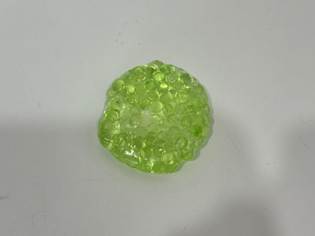 Transparent Bead‑Filled Slow Rising Squishy Toy, Crystal Jade‑Like Water Beads Squeeze Stress Relief Fidget Toy
