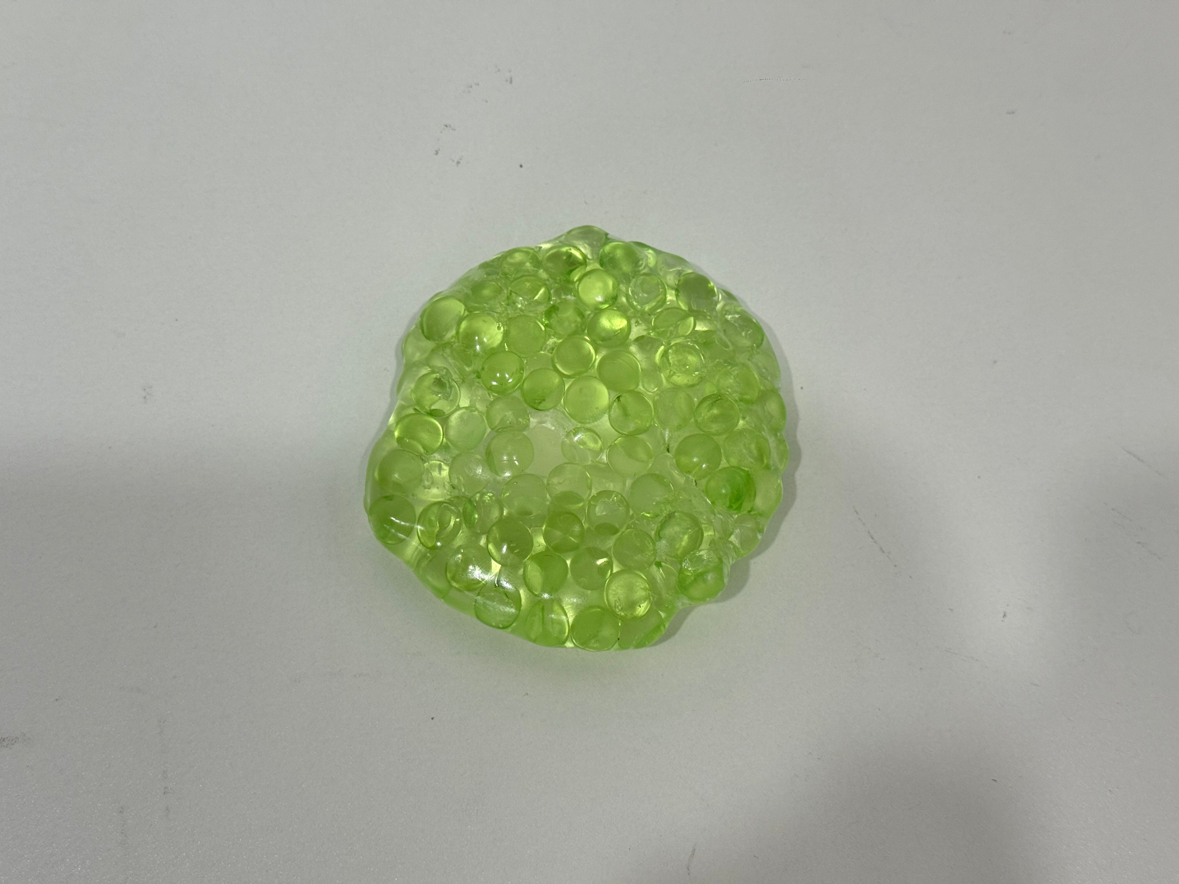 Transparent Bead‑Filled Slow Rising Squishy Toy, Crystal Jade‑Like Water Beads Squeeze Stress Relief Fidget Toy