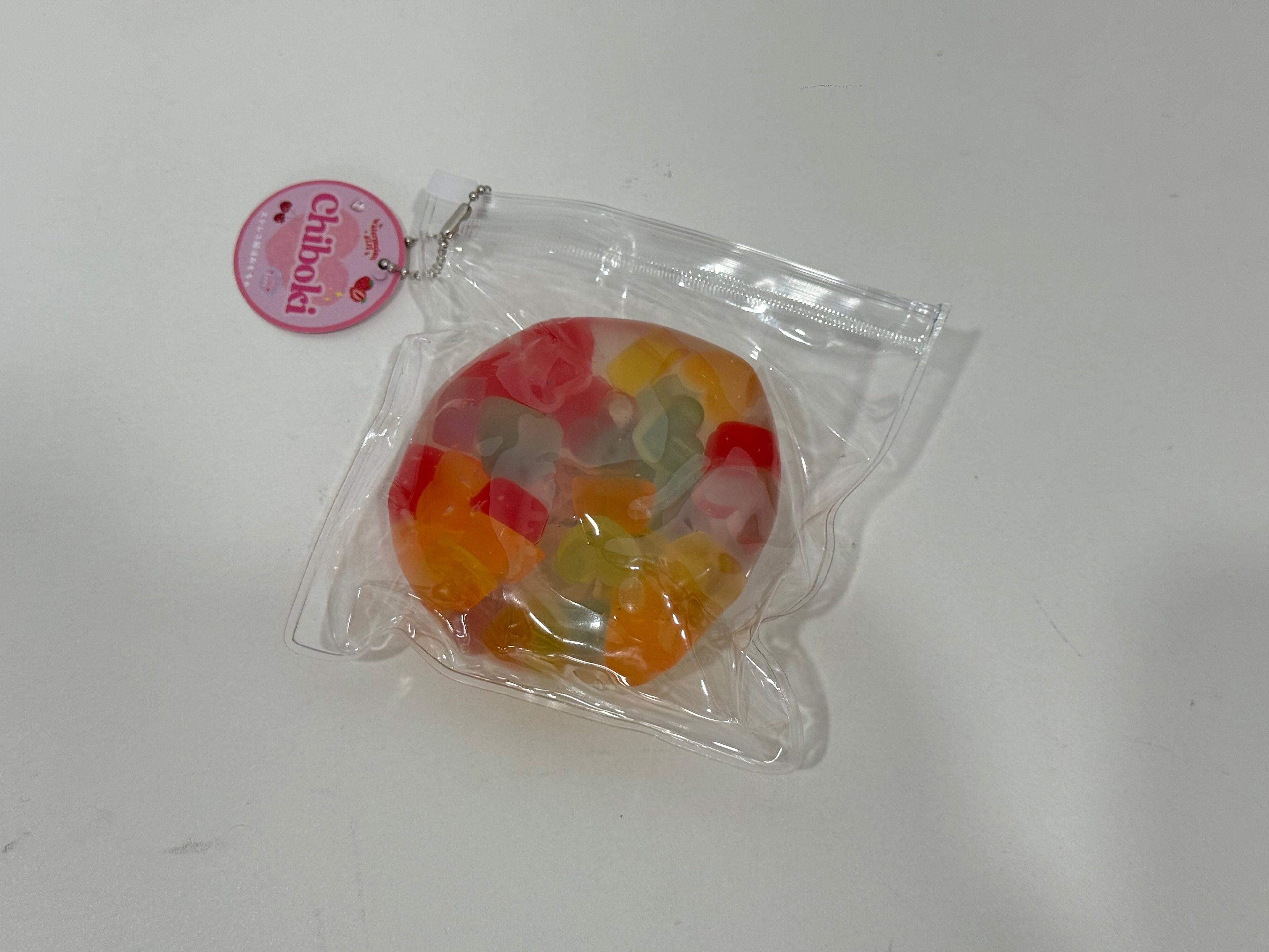 Transparent Heart‑Filled Slow Rising Squishy Ball, Soft Squeeze Stress Relief Fidget Toy