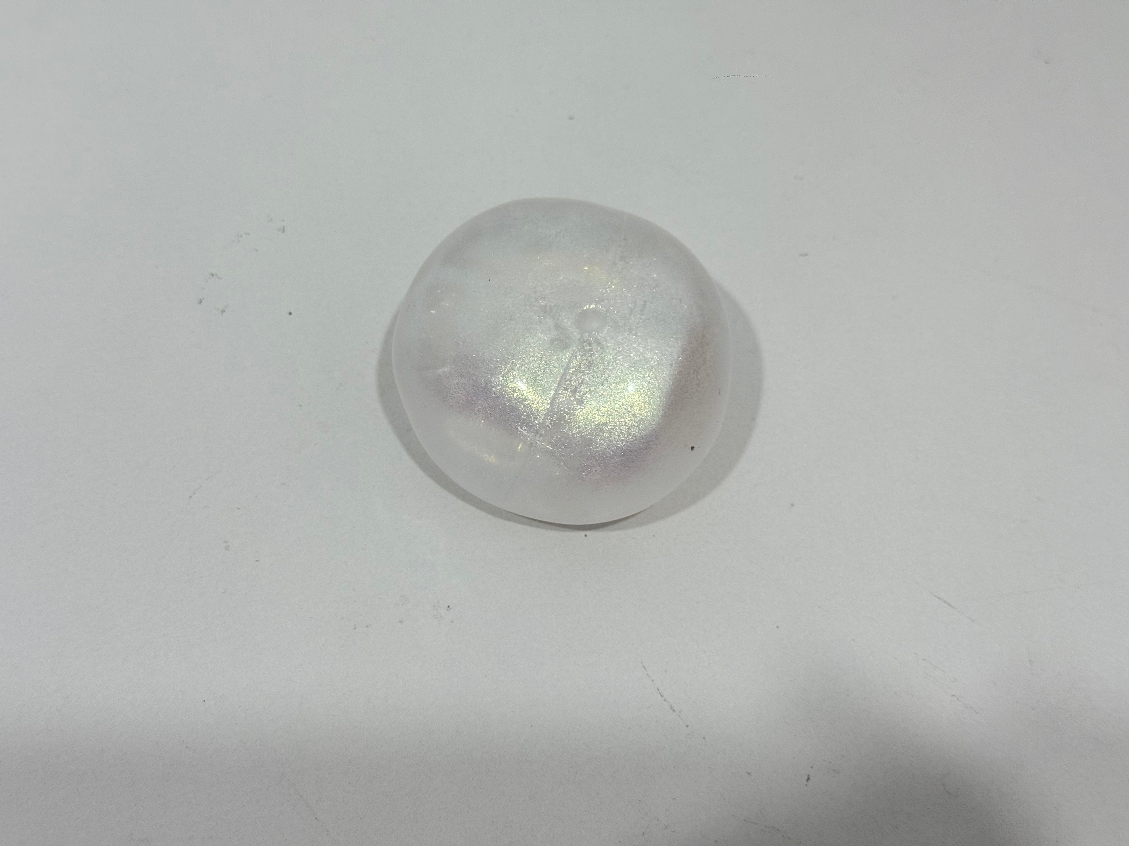Shiny Glitter Slow Rising Squishy Ball, Soft Mochi Squeeze Fidget Toy, Premium Stress Relief Hand Toy for Anxiety
