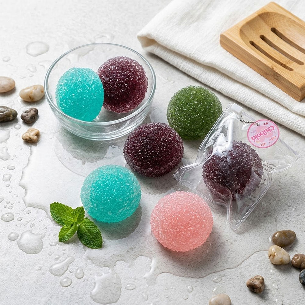 Crystal Slushy Ball (Zero bounce-back) Squish Fidget Toy - Sensory Stress Relief Ball