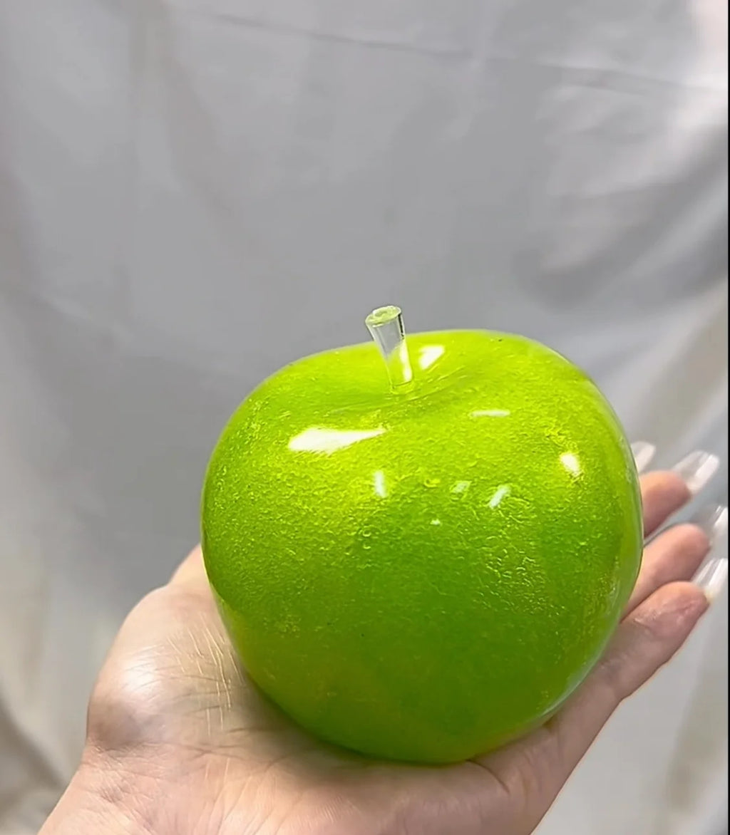 Green Slushy Apple (Zero bounce-back) Squishy Fidget Toy