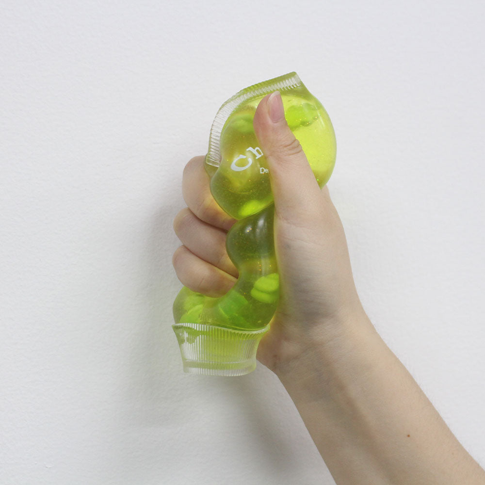 Fruit-flavored toothpaste-like squeeze toy