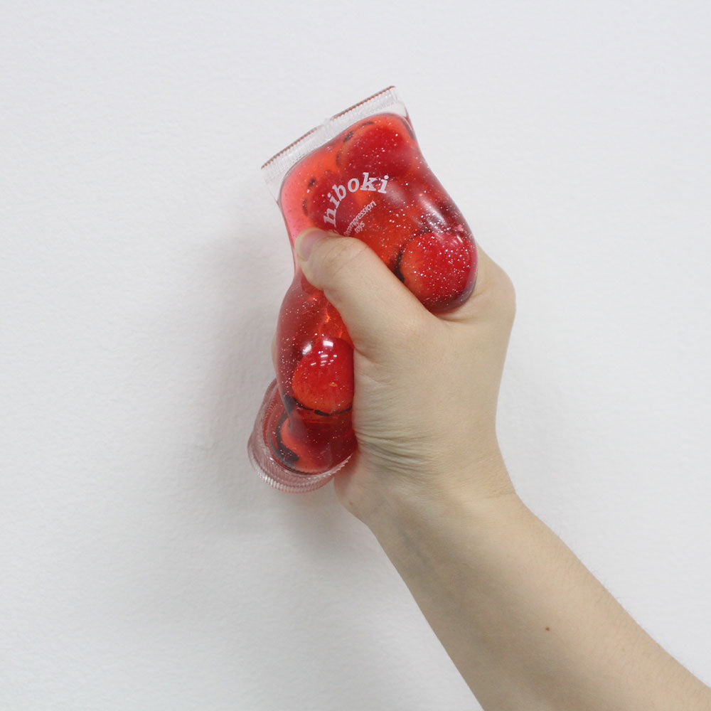 Fruit-flavored toothpaste-like squeeze toy