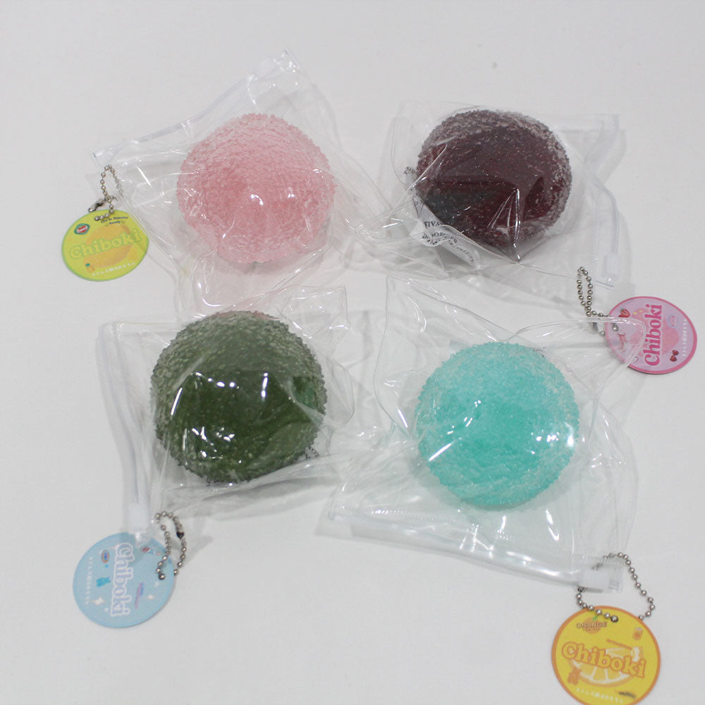 Crystal Slushy Ball (Zero bounce-back) Squish Fidget Toy - Sensory Stress Relief Ball