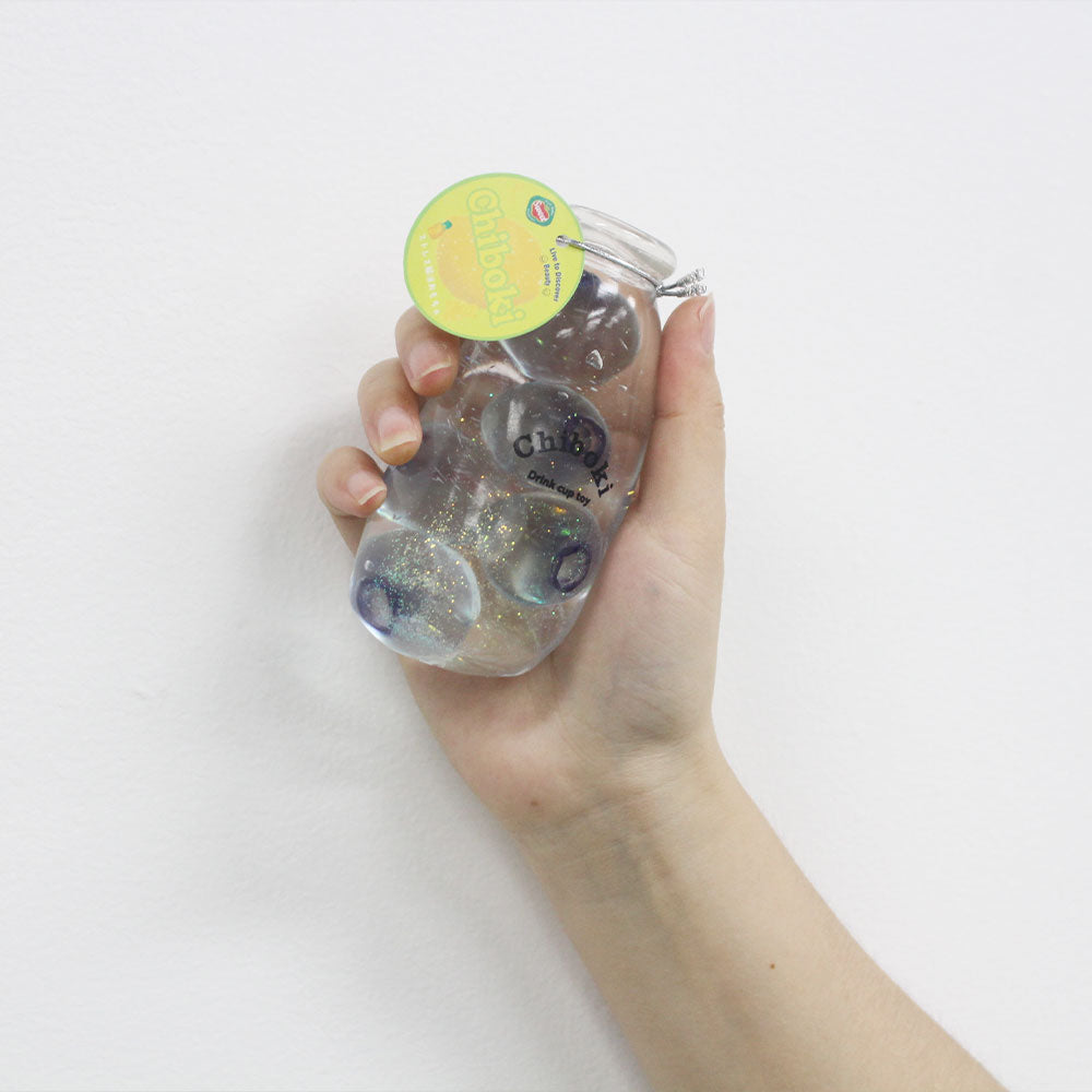 Handmade blueberry bottle Squishy - Creamy Clay Feel Soft