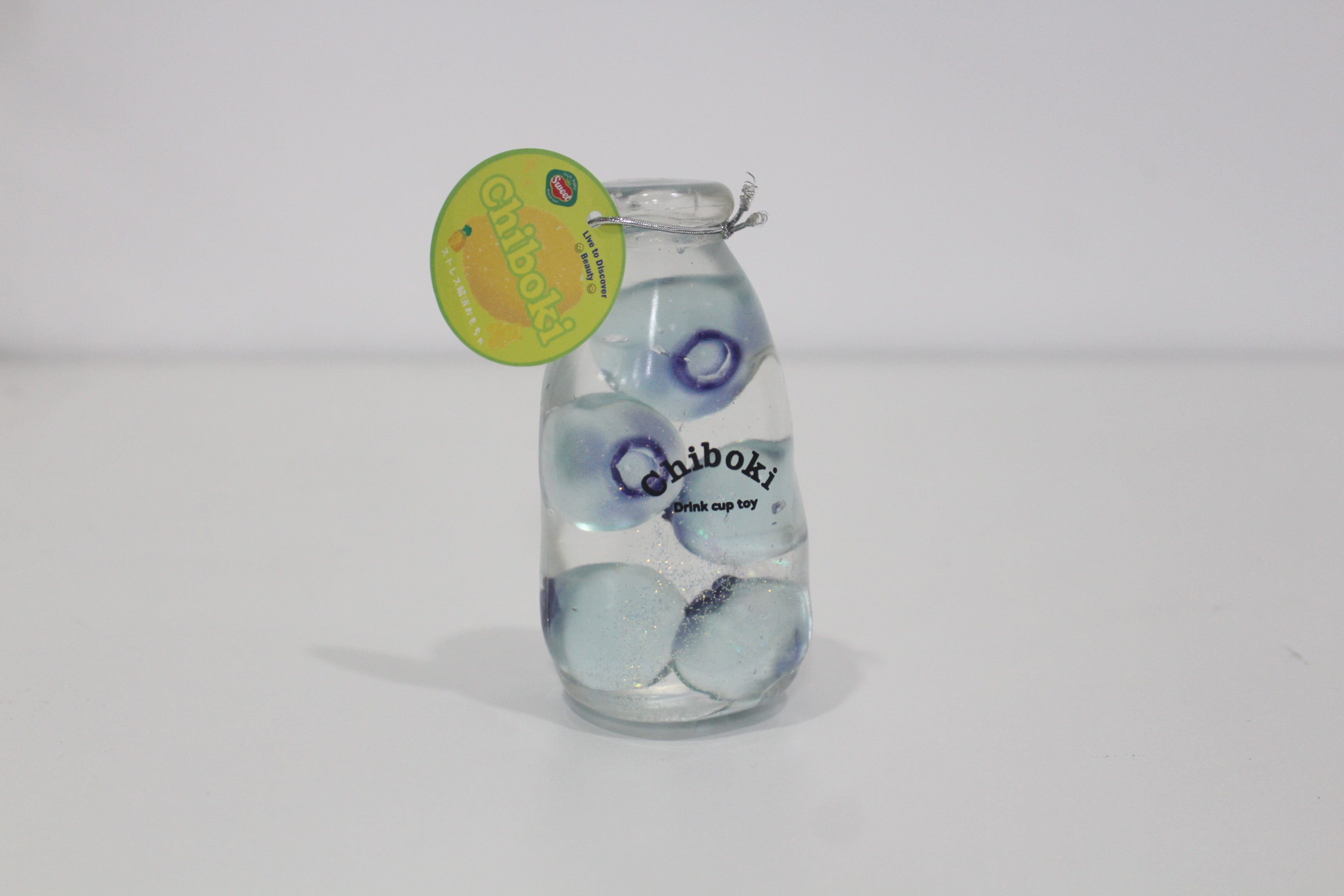 Handmade blueberry bottle Squishy - Creamy Clay Feel Soft