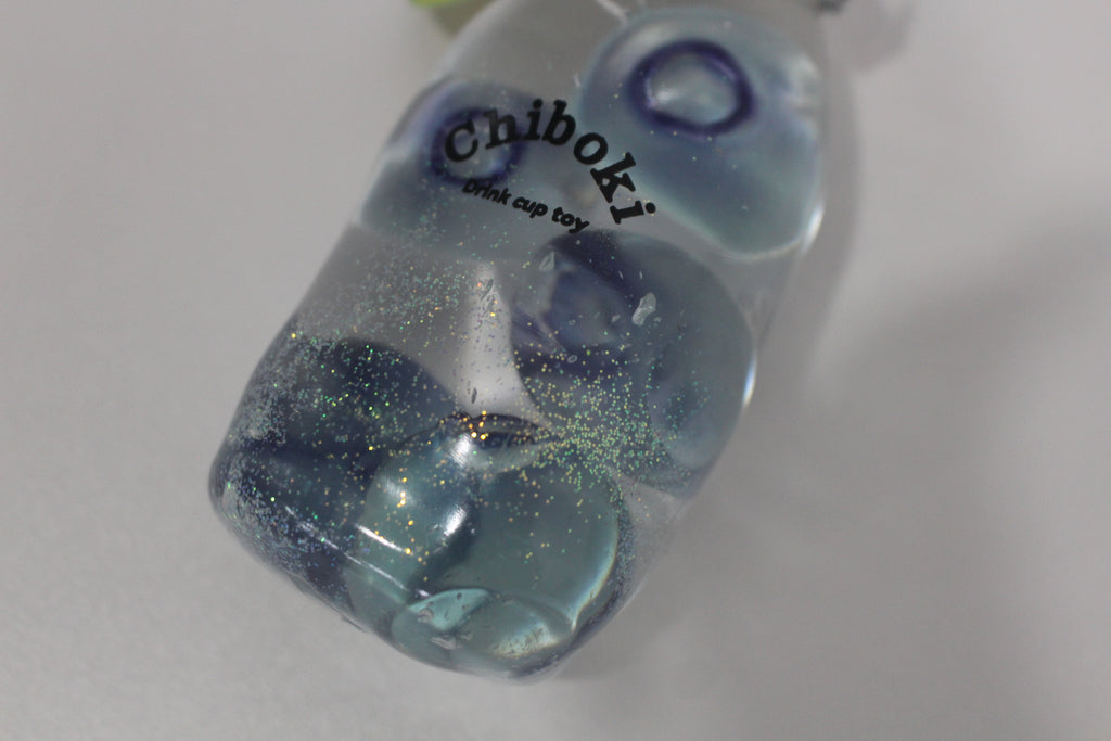 Handmade blueberry bottle Squishy - Creamy Clay Feel Soft