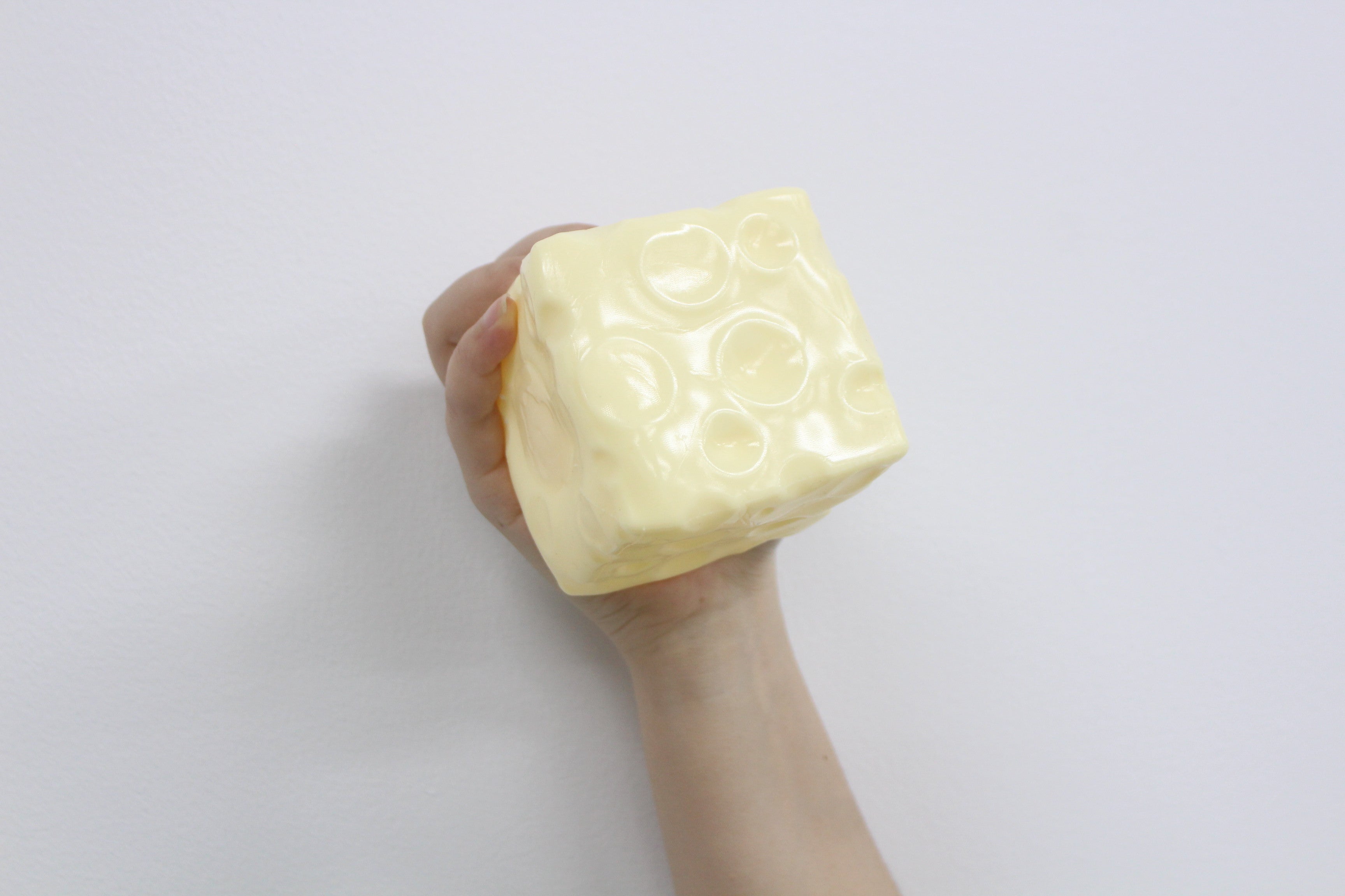 Handmade yellow cheese