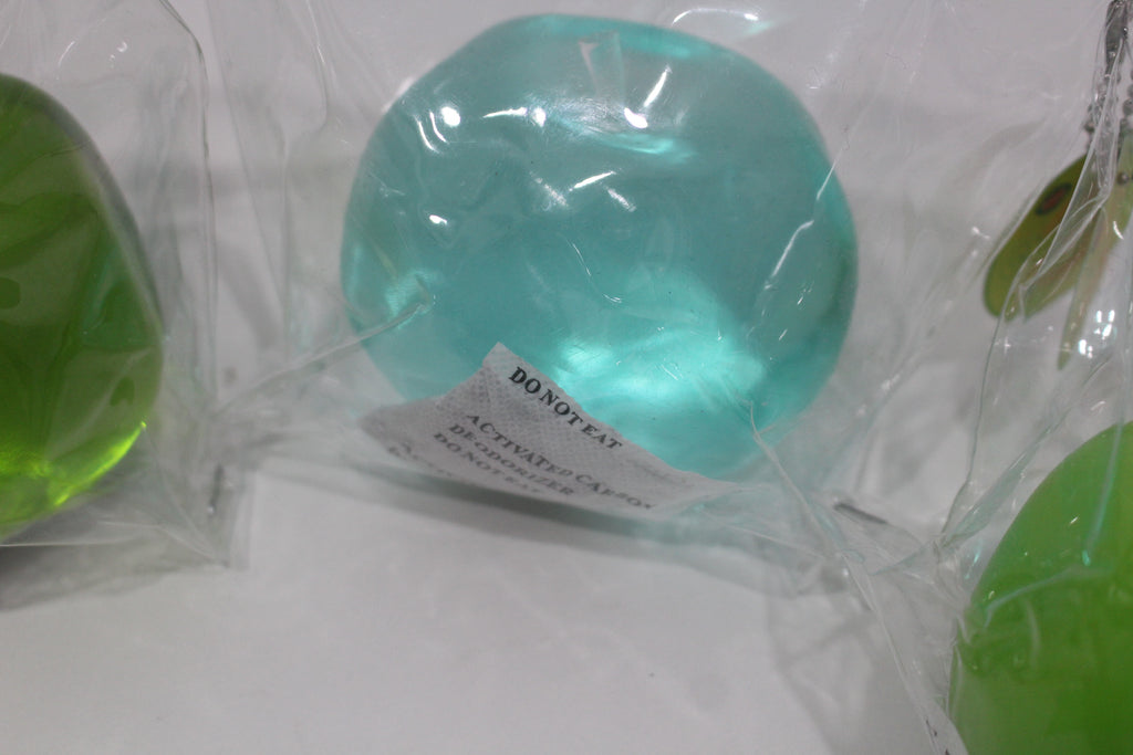Green/pink/blue/cyan Apple Gummy Cheese Squishy - Silky Rebound Fidget