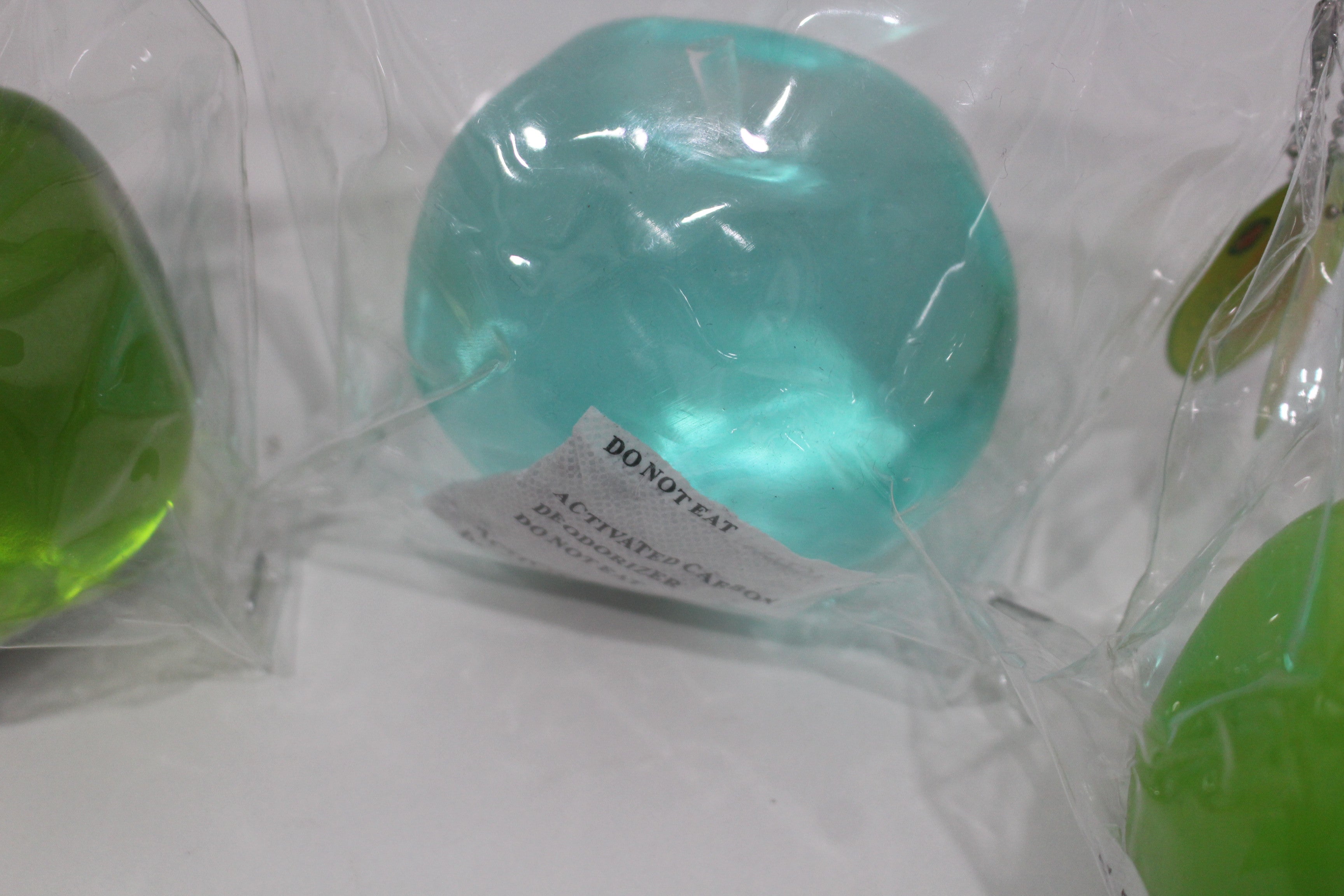 Green/pink/blue/cyan Apple Gummy Cheese Squishy - Silky Rebound Fidget