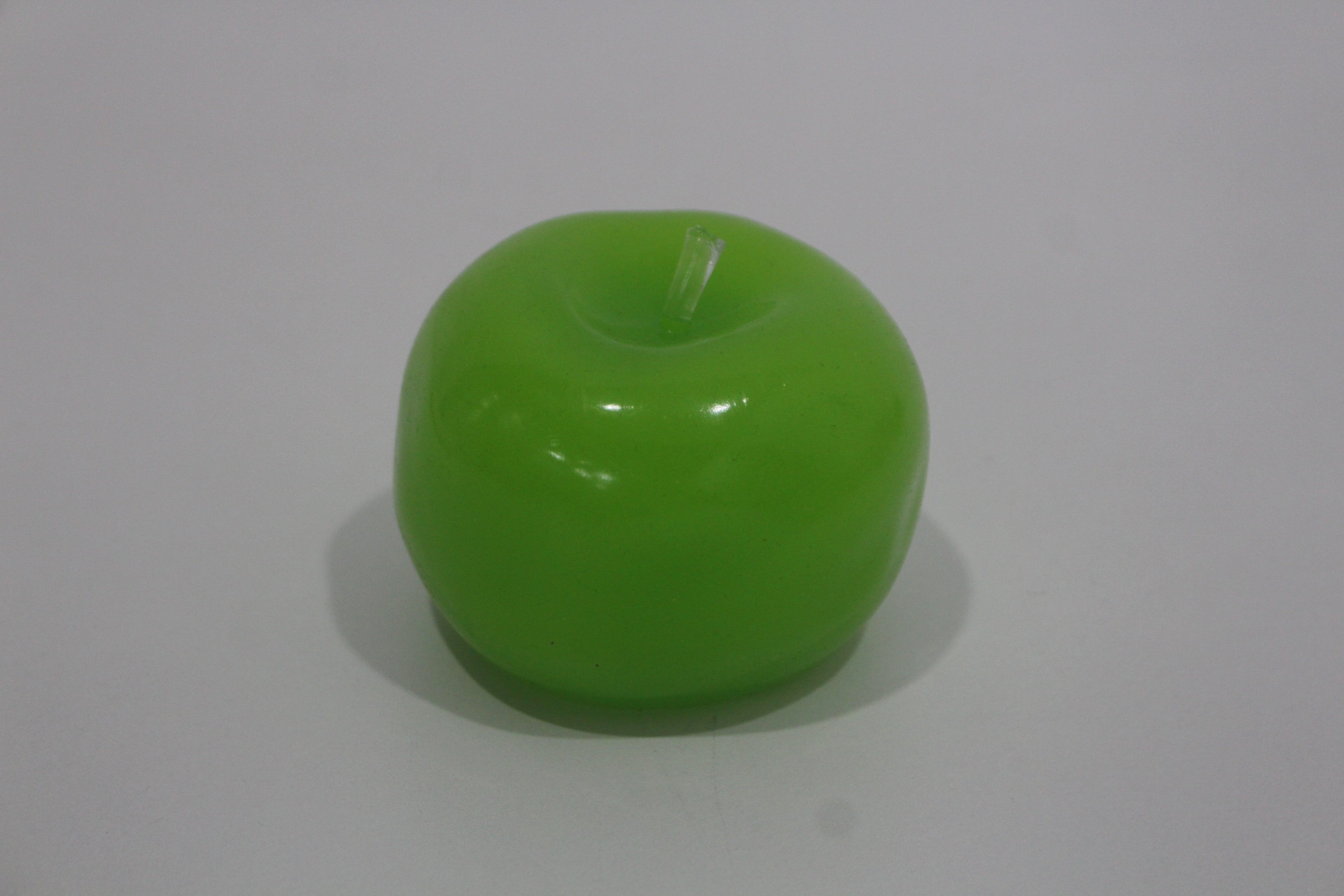 Green/pink/blue/cyan Apple Gummy Cheese Squishy - Silky Rebound Fidget