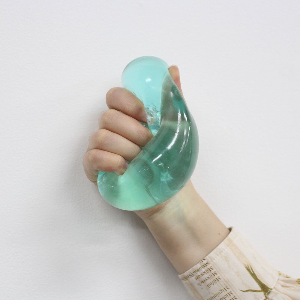 Green/pink/blue/cyan Apple Gummy Cheese Squishy - Silky Rebound Fidget