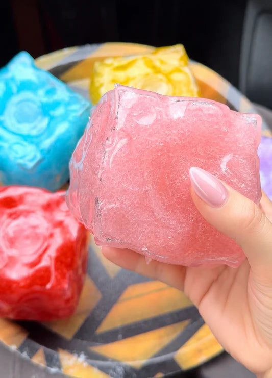Glacial Cheese Squishy Fill (Zero bounce-back) Squish Fidget Toy