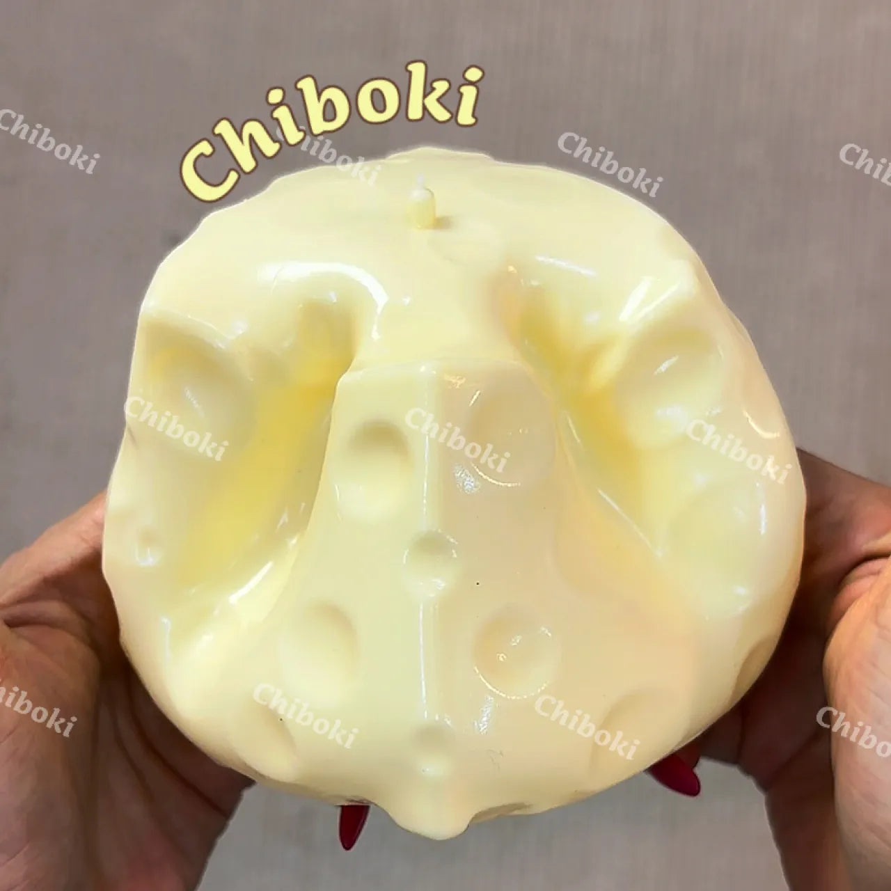 Handmade yellow cheese
