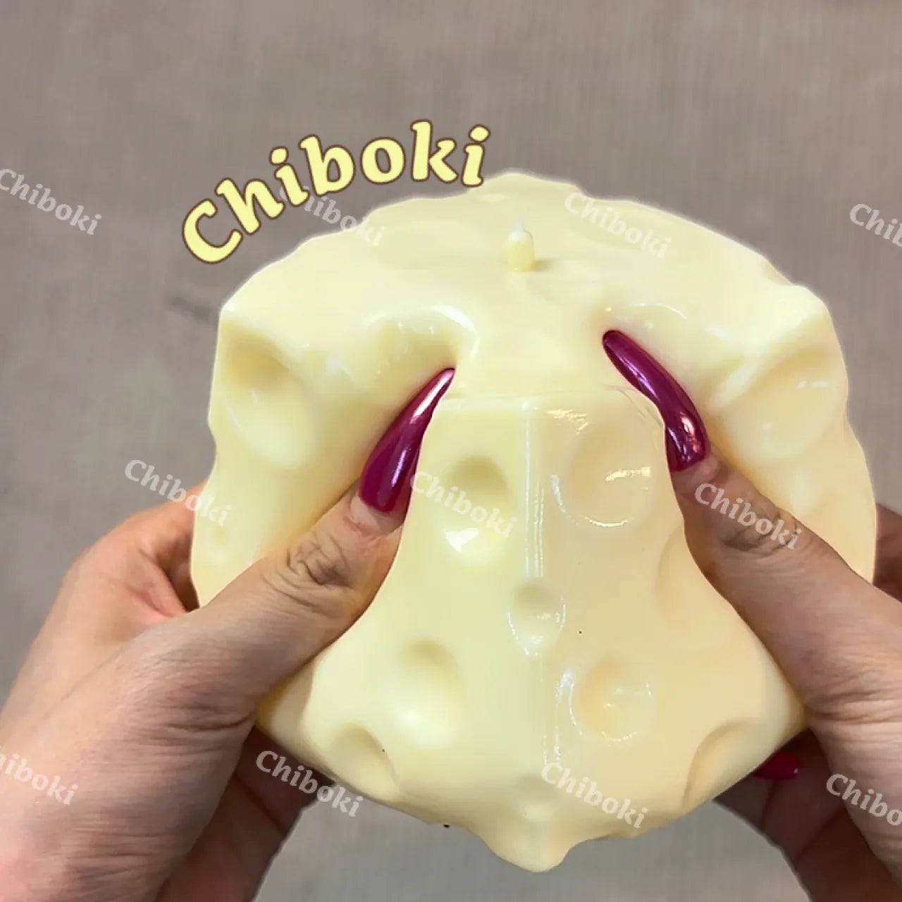 Handmade yellow cheese
