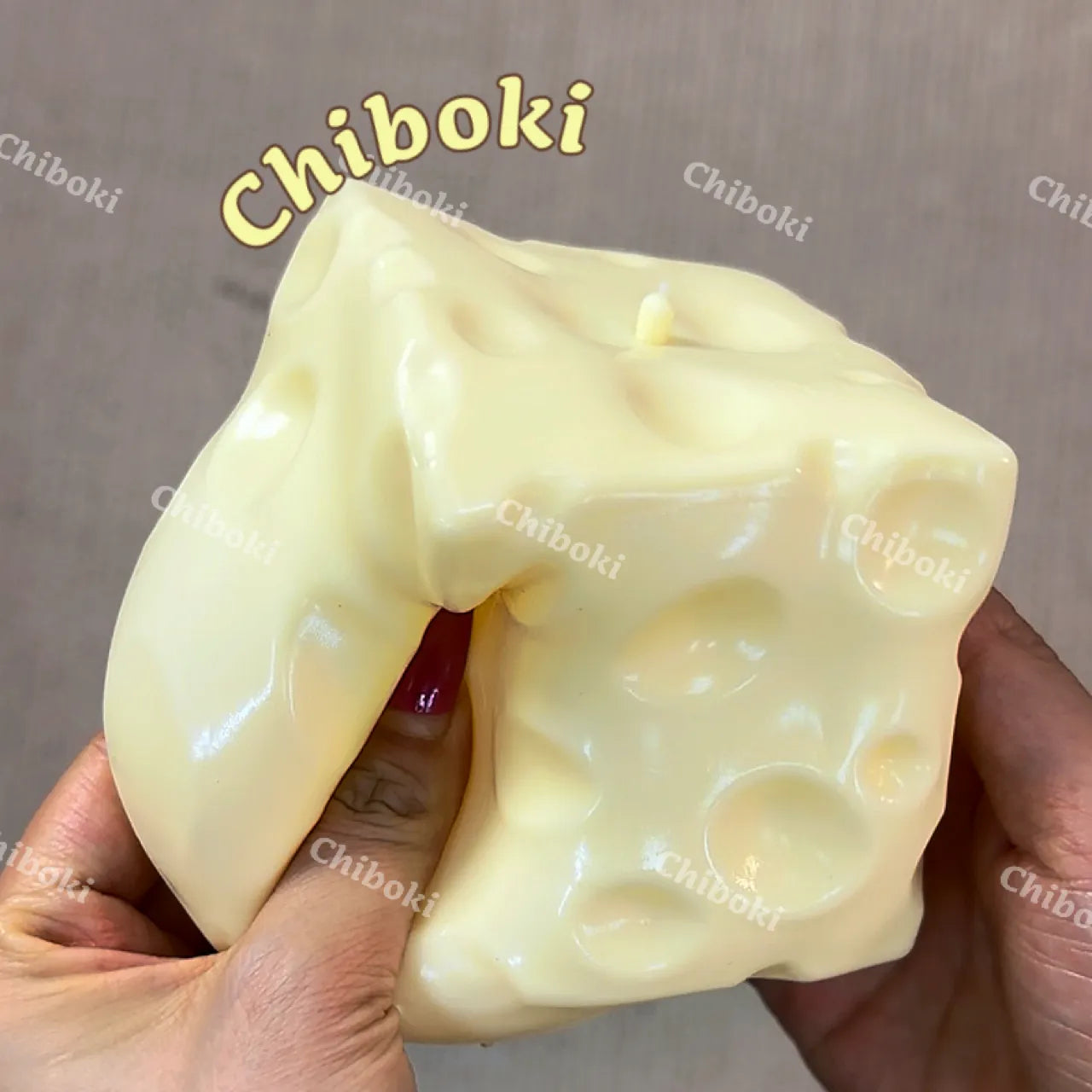 Handmade yellow cheese