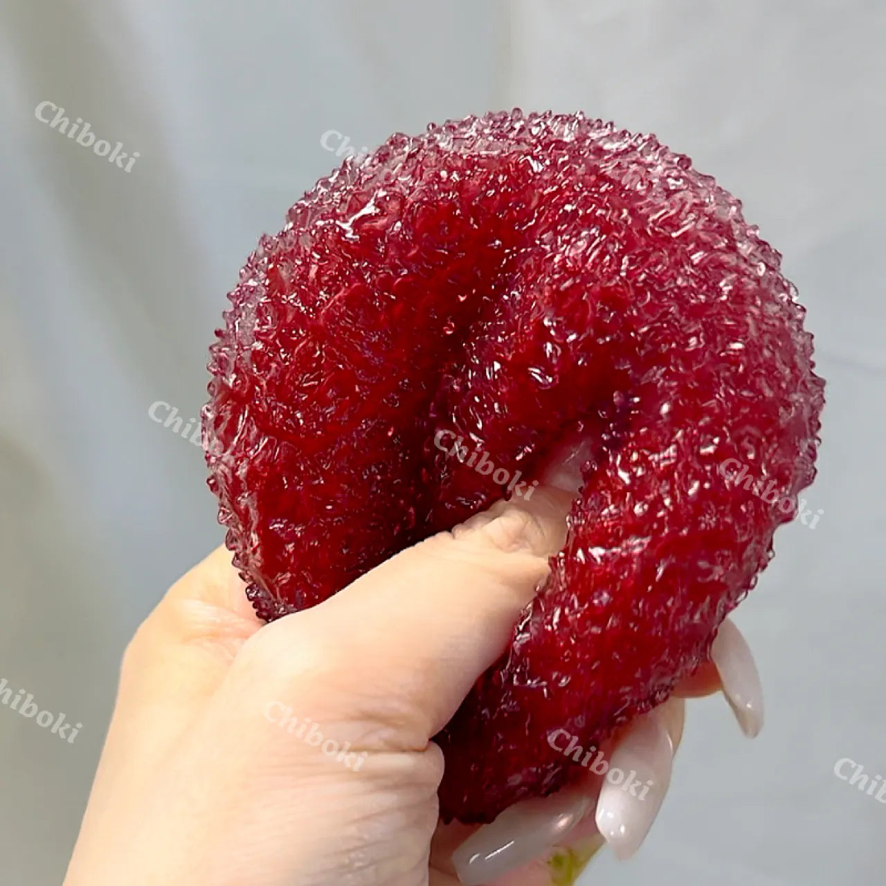 Fresh Bayberry Shaved Ice Squishy - ASMR Snow Sound Toy