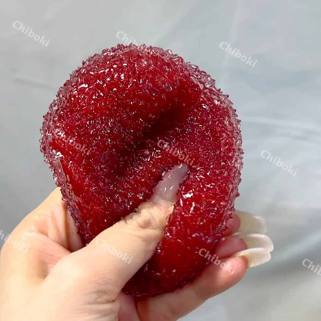 Fresh Bayberry Shaved Ice Squishy - ASMR Snow Sound Toy