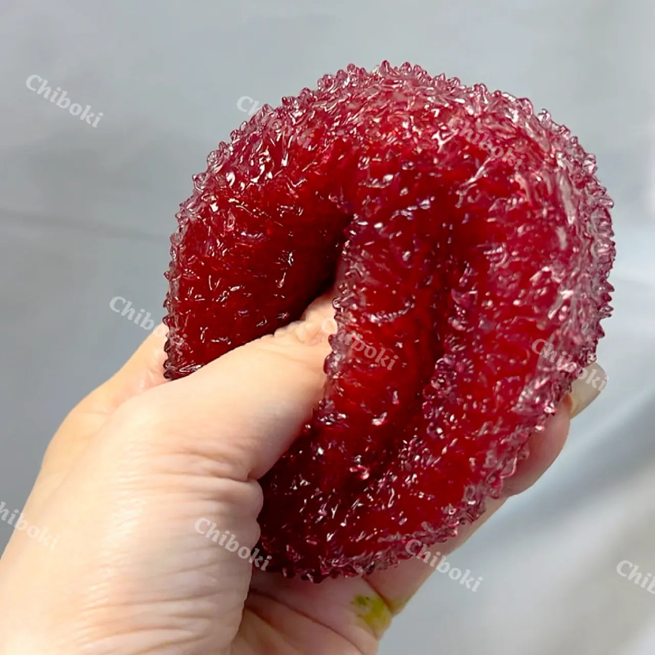 Fresh Bayberry Shaved Ice Squishy - ASMR Snow Sound Toy