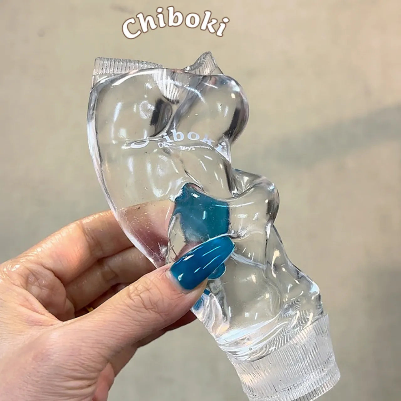 Peach Toothpaste Tube Squishy - Soft & Malleable Squeeze