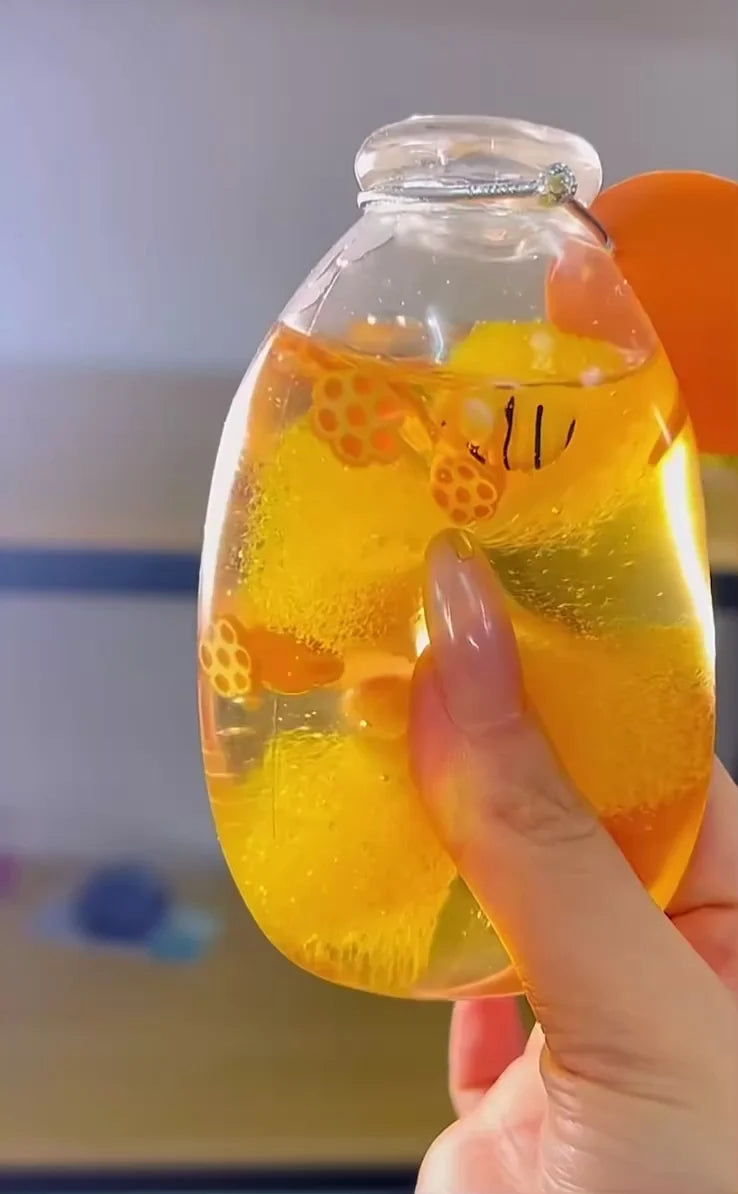 Honey Comb Squishy Bottle Fidget Toy(8-10 Days Wait)