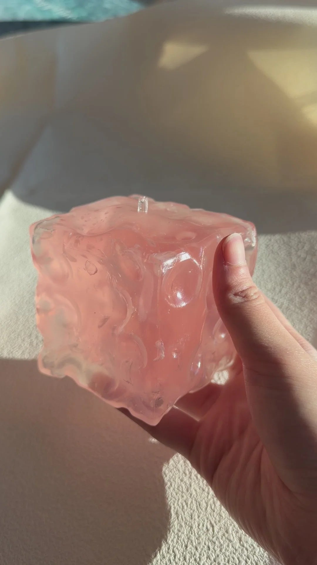 Glacial Cheese Squishy Fill (Zero bounce-back) Squish Fidget Toy