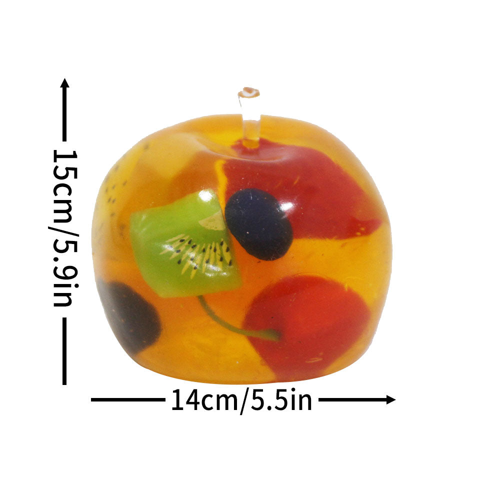 Mix Fruit Apple (Zero bounce-back) Squishy Fidget Toy