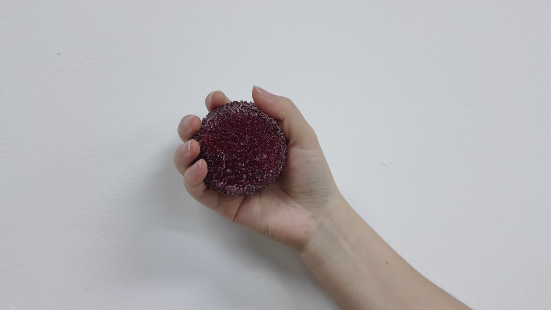 Red Cherry Crystal Slushy Ball (Zero bounce-back) Squish Fidget Toy - ASMR Snow Sound Toy