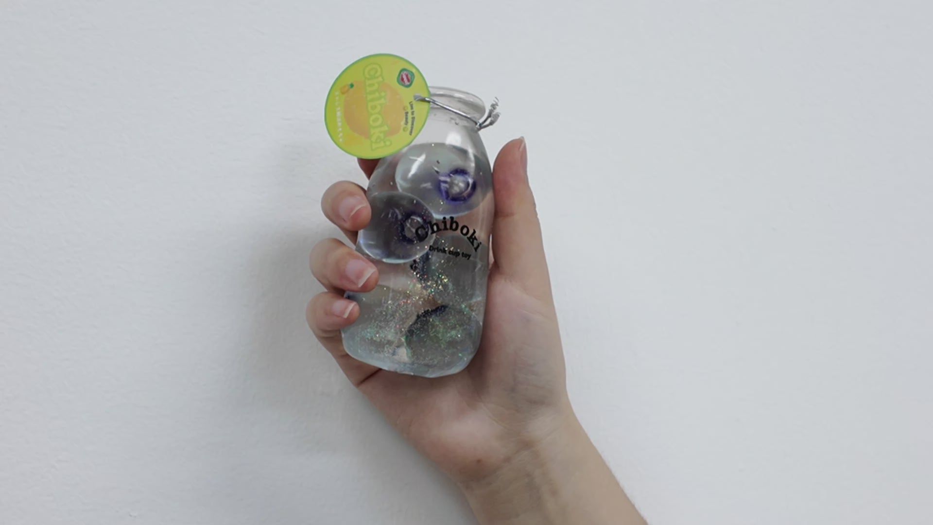 Handmade blueberry bottle Squishy - Creamy Clay Feel Soft