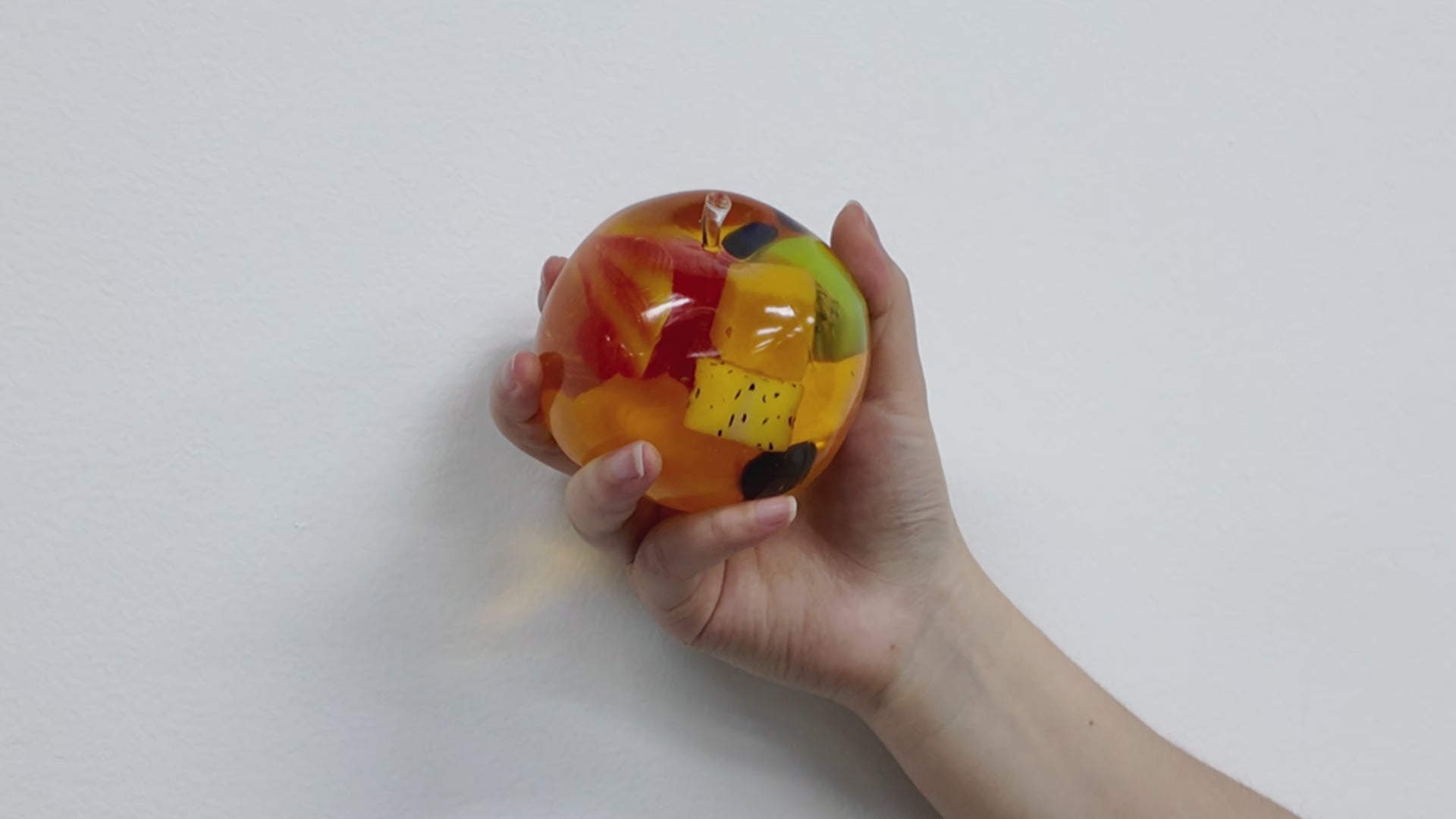 Mix Fruit Apple (Zero bounce-back) Squishy Fidget Toy